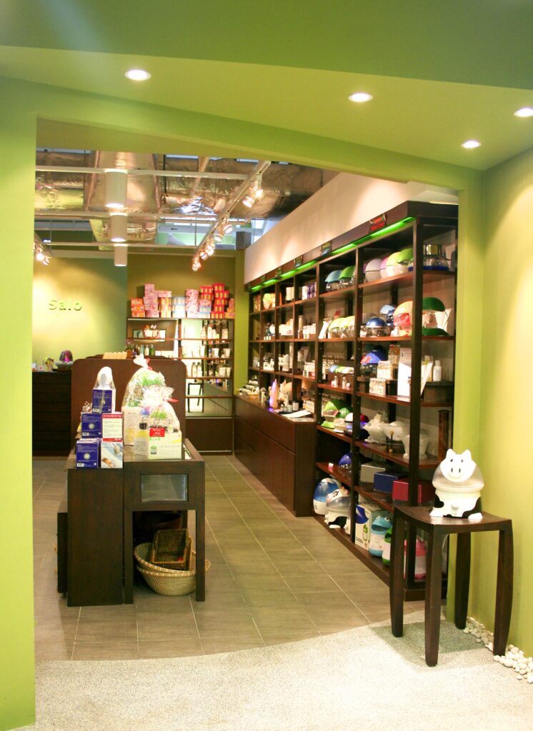 Retail shop interior design